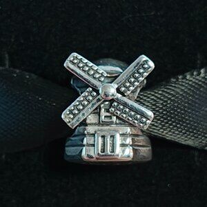 Authentic Pandora Windmill Charm 791297 Sterling Silver